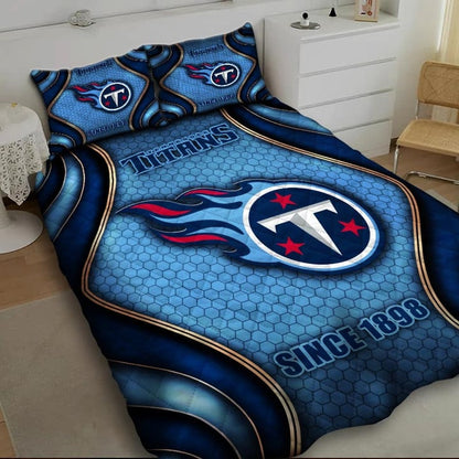 LIMITED EDITION - NEW PREMIUM NFL31 TST TENNESSEE TITANS BEDDING SET