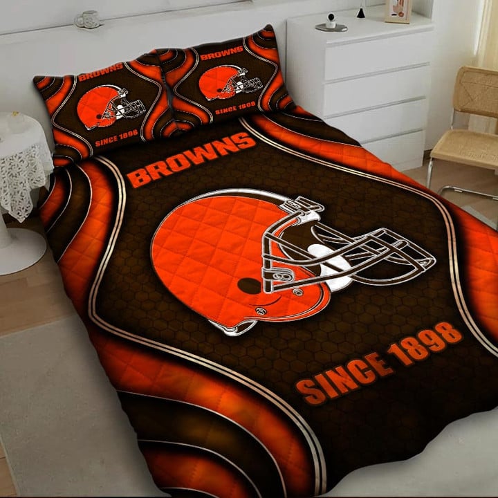 LIMITED EDITION - NEW PREMIUM NFL29 CLB CLEVELAND BROWNS BEDDING SET