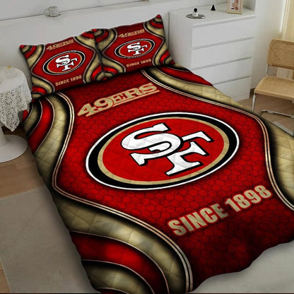 LIMITED EDITION - NEW PREMIUM NFL11 SF49 SAN FRANCISCO 49ERS BEDDING SET