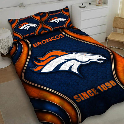 LIMITED EDITION - NEW PREMIUM NFL13 DVB DENVER BRONCOS BEDDING SET