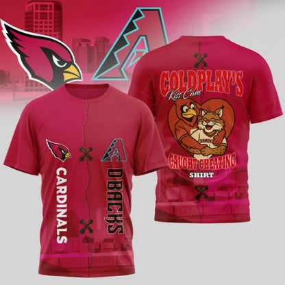 LIMITED EDITION - NEW CUSTOMIZED NFL20 ARC ARIZONA CARDINALS x MLB07 ADS ARIZONA DIAMONDBACKS UNISEX T-SHIRT, POLO, HOODIE & JACKETS
