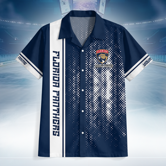 LIMITED EDITION - NEW CUSTOMIZED NHL01 FPT FLORIDA PANTHERS UNISEX HAWAIIAN SHIRT