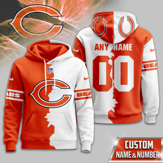 LIMITED EDITION - NEW CUSTOMIZED NFL26 CCB CHICAGO BEARS UNISEX T-SHIRT, POLO, HOODIE & JACKETS