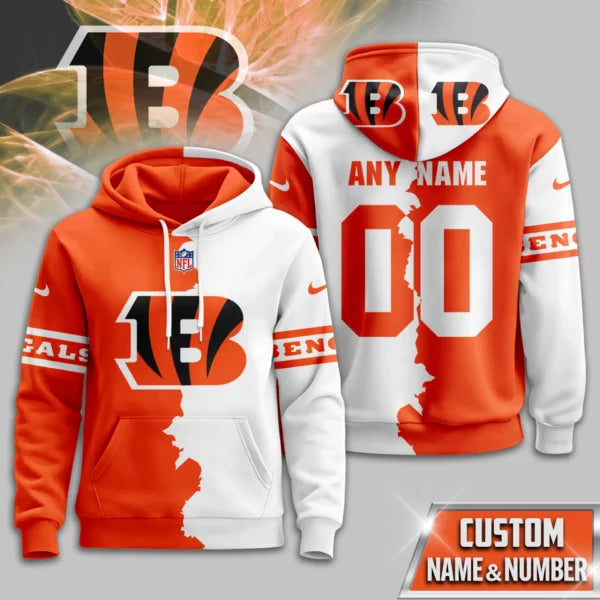 LIMITED EDITION - NEW CUSTOMIZED NFL16 CCB CINCINNATI BENGALS UNISEX T-SHIRT, POLO, HOODIE & JACKETS