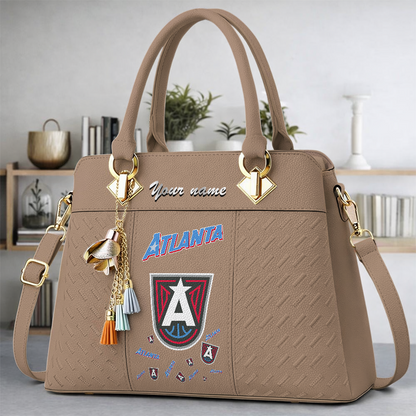 [FAN FAVORITE] NEW CUSTOMIZED WNBA01 ALD ATLANTA DREAM MULTICOLOR HANDBAG
