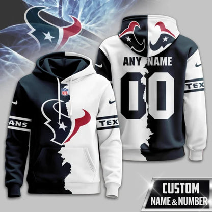 LIMITED EDITION - NEW CUSTOMIZED NFL15 HTT HOUSTON TEXANS UNISEX T-SHIRT, POLO, HOODIE & JACKETS