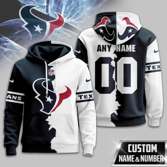 LIMITED EDITION - NEW CUSTOMIZED NFL15 HTT HOUSTON TEXANS UNISEX T-SHIRT, POLO, HOODIE & JACKETS