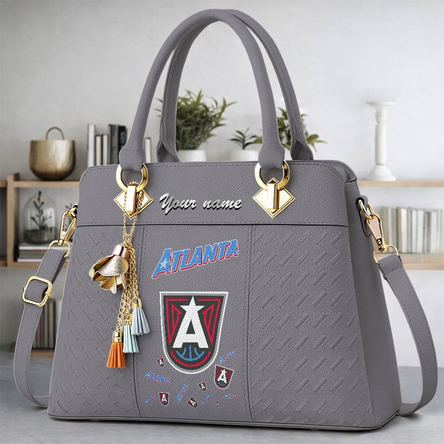 [FAN FAVORITE] NEW CUSTOMIZED WNBA01 ALD ATLANTA DREAM MULTICOLOR HANDBAG