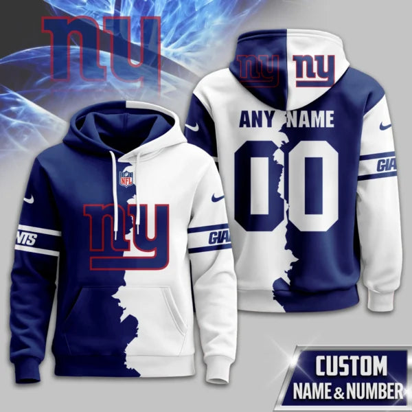 LIMITED EDITION - NEW CUSTOMIZED NFL32 NYG NEW YORK GIANTS UNISEX T-SHIRT, POLO, HOODIE & JACKETS