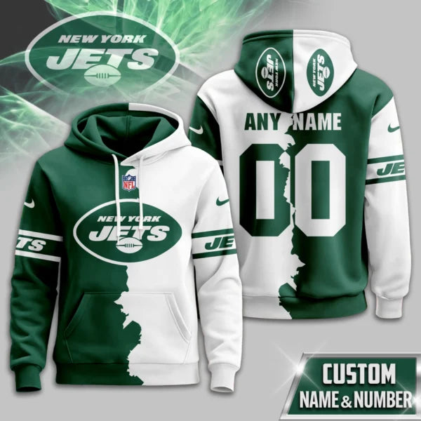 LIMITED EDITION - NEW CUSTOMIZED NFL25 NYJ NEW YORK JETS UNISEX T-SHIRT, POLO, HOODIE & JACKETS