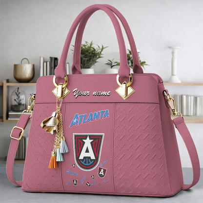 [FAN FAVORITE] NEW CUSTOMIZED WNBA01 ALD ATLANTA DREAM MULTICOLOR HANDBAG