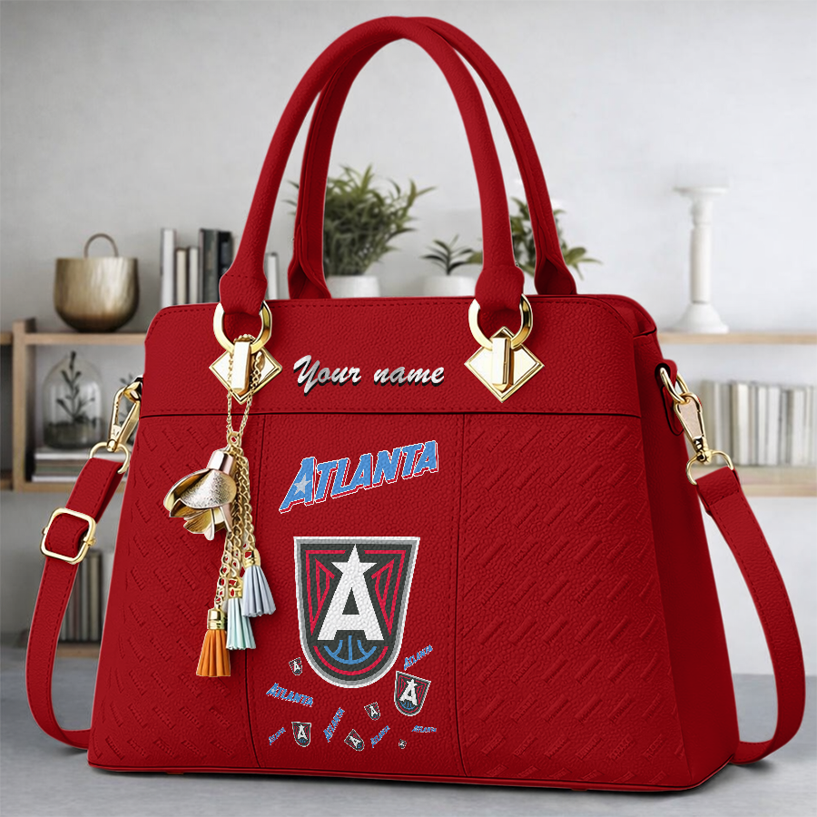 [FAN FAVORITE] NEW CUSTOMIZED WNBA01 ALD ATLANTA DREAM MULTICOLOR HANDBAG