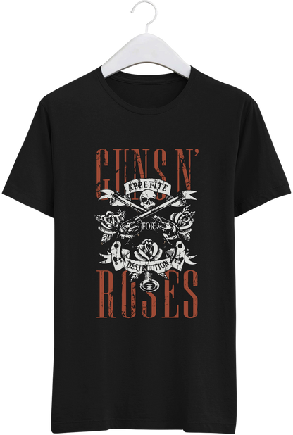 NEW PREMIUM GUNS N' ROSES UNISEX T-SHIRT