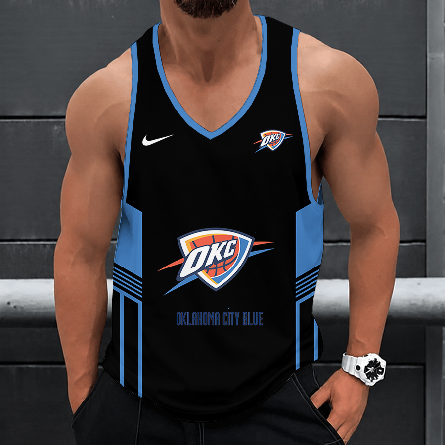 [HOT DEAL] NEW CUSTOMIZED NBA01 OCT OKLAHOMA CITY THUNDER UNISEX TANK TOP