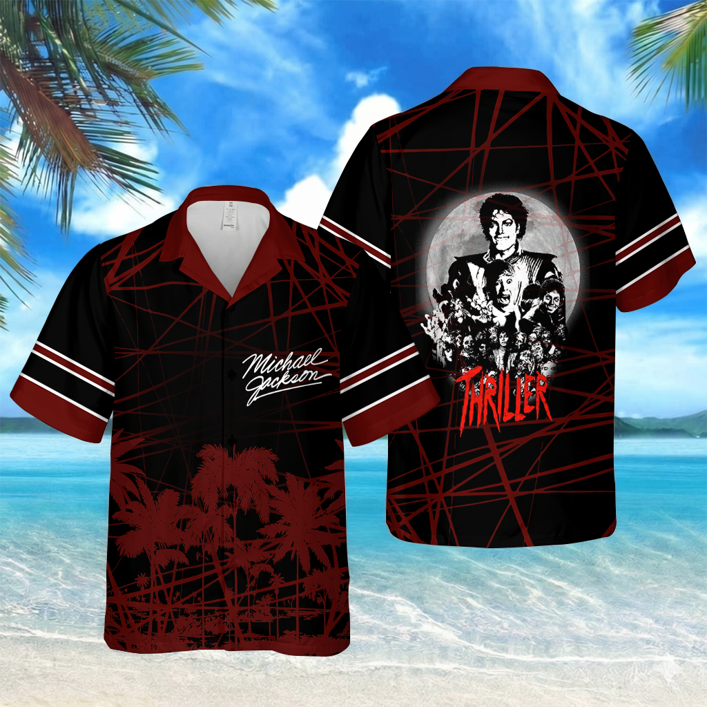 [FAN EXCLUSIVE] NEW CUSTOMIZED MICHAEL JACKSON UNISEX HAWAIIAN SHIRT