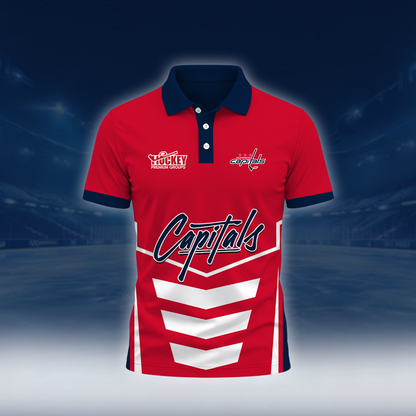 LIMITED EDITION - NEW CUSTOMIZED NHL10 WCP WASHINGTON CAPITALS UNISEX T-SHIRT, POLO, HOODIE & SWEASHIRTS