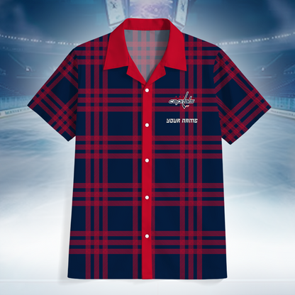 LIMITED EDITION - NEW CUSTOMIZED NHL10 WCP WASHINGTON CAPITALS UNISEX HAWAIIAN SHIRT