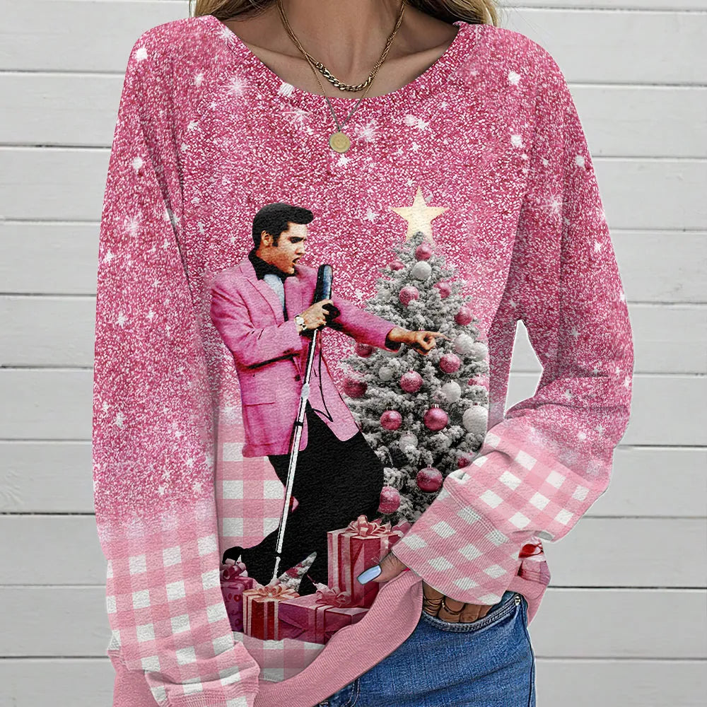 [FAN FAVORITE] NEW CUSTOMIZED ELVIS PRESLEY UNISEX SWEATSHIRT