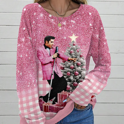 [FAN FAVORITE] NEW CUSTOMIZED ELVIS PRESLEY UNISEX SWEATSHIRT
