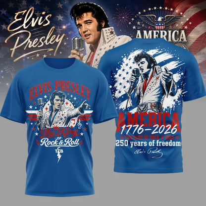 [FAN FAVORITE] NEW CUSTOMIZED ELVIS PRESLEY MULTICOLOR T-SHIRT