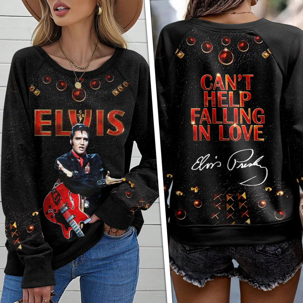 [FAN FAVORITE] NEW CUSTOMIZED ELVIS PRESLEY UNISEX SWEATSHIRT