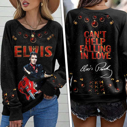 [FAN FAVORITE] NEW CUSTOMIZED ELVIS PRESLEY UNISEX SWEATSHIRT