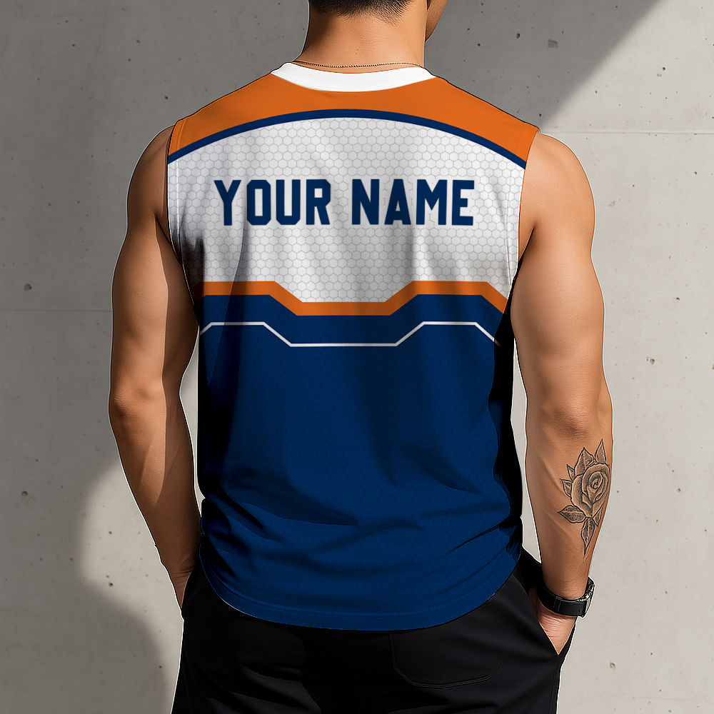 LIMITED EDITION - NEW CUSTOMIZED MLB10 HAS HOUSTON ASTROS MEN'S GYM SHIRT