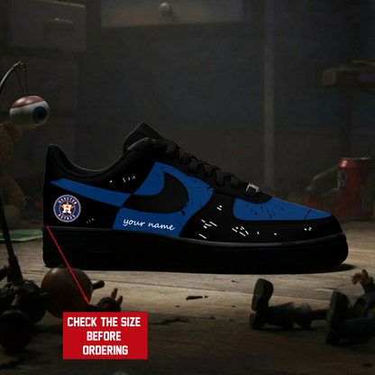 [FLASH SALE] NEW CUSTOMIZED MLB10 HAS HOUSTON ASTROS AF1 SHOES