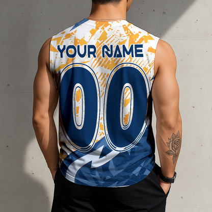 LIMITED EDITION - NEW CUSTOMIZED MLB10 HAS HOUSTON ASTROS TANKTOP & GYM SHIRT