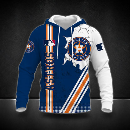 LIMITED EDITION - NEW CUSTOMIZED MLB10 HAS HOUSTON ASTROS T-SHIRT, POLO SHIRT, ZIP POLO SHIRT, SWEATSHIRT, HOODIE & ZIP HOODIE