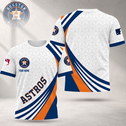 LIMITED EDITION - NEW CUSTOMIZED MLB10 HAS HOUSTON ASTROS T-SHIRT, POLO SHIRT, ZIP POLO SHIRT, SWEATSHIRT, HOODIE & ZIP HOODIE
