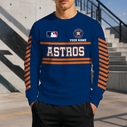 VIRAL EDITION - NEW CUSTOMIZED MLB10 HAS HOUSTON ASTROS UNISEX SWEATSHIRT