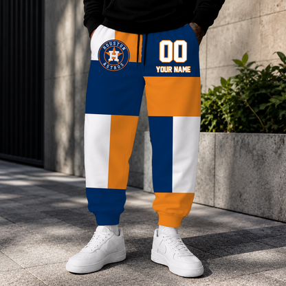 ELITE EDITION - NEW CUSTOMIZED MLB10 HAS HOUSTON ASTROS SWEATPANTS