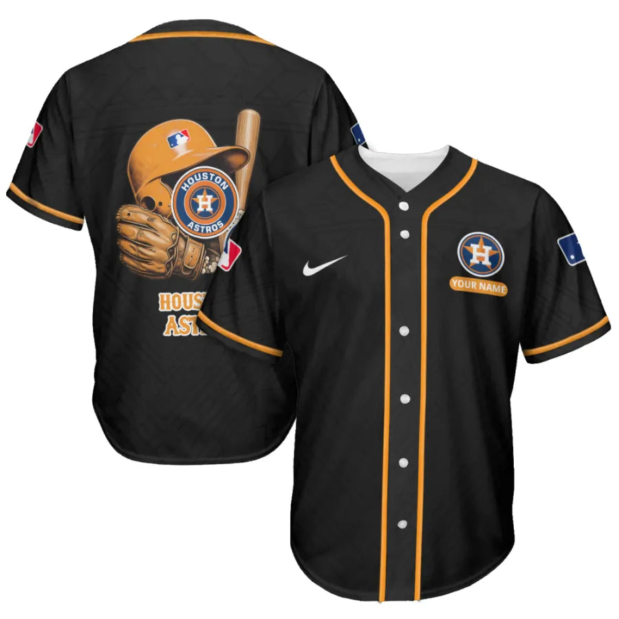 LIMITED EDITION - NEW CUSTOMIZED MLB10 HAS HOUSTON ASTROS BASEBALL JERSEY