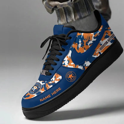 [FLASH SALE] NEW CUSTOMIZED MLB10 HAS HOUSTON ASTROS AF1 SHOES