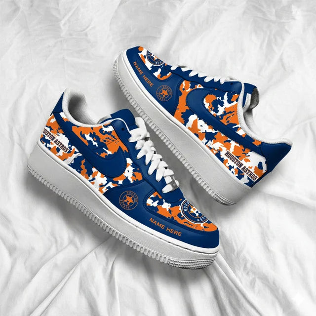[FLASH SALE] NEW CUSTOMIZED MLB10 HAS HOUSTON ASTROS AF1 SHOES