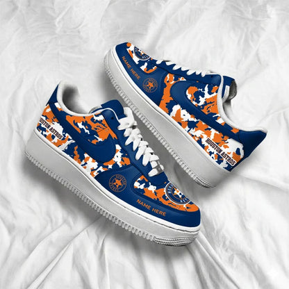 [FLASH SALE] NEW CUSTOMIZED MLB10 HAS HOUSTON ASTROS AF1 SHOES