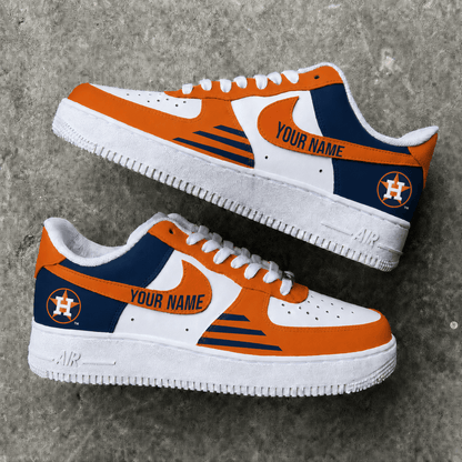[FLASH SALE] NEW CUSTOMIZED MLB10 HAS HOUSTON ASTROS AF1 SHOES