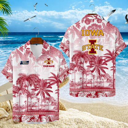 LIMITED EDITION - NEW CUSTOMIZED MAM10 ISC IOWA STATE CYCLONES UNISEX HAWAIIAN SHIRT