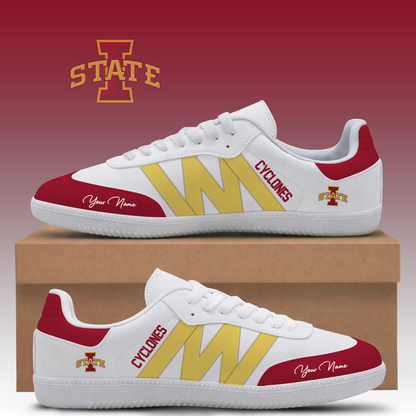 [FAN FAVORITE] NEW CUSTOMIZED NCAA MAM10 ISC IOWA STATE CYCLONES CLASSIC SNEAKERS