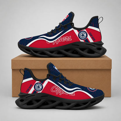 LIMITED EDITION - NEW CUSTOMIZED NBA10 LCL LOS ANGELES CLIPPERS MAX SOUL SHOES