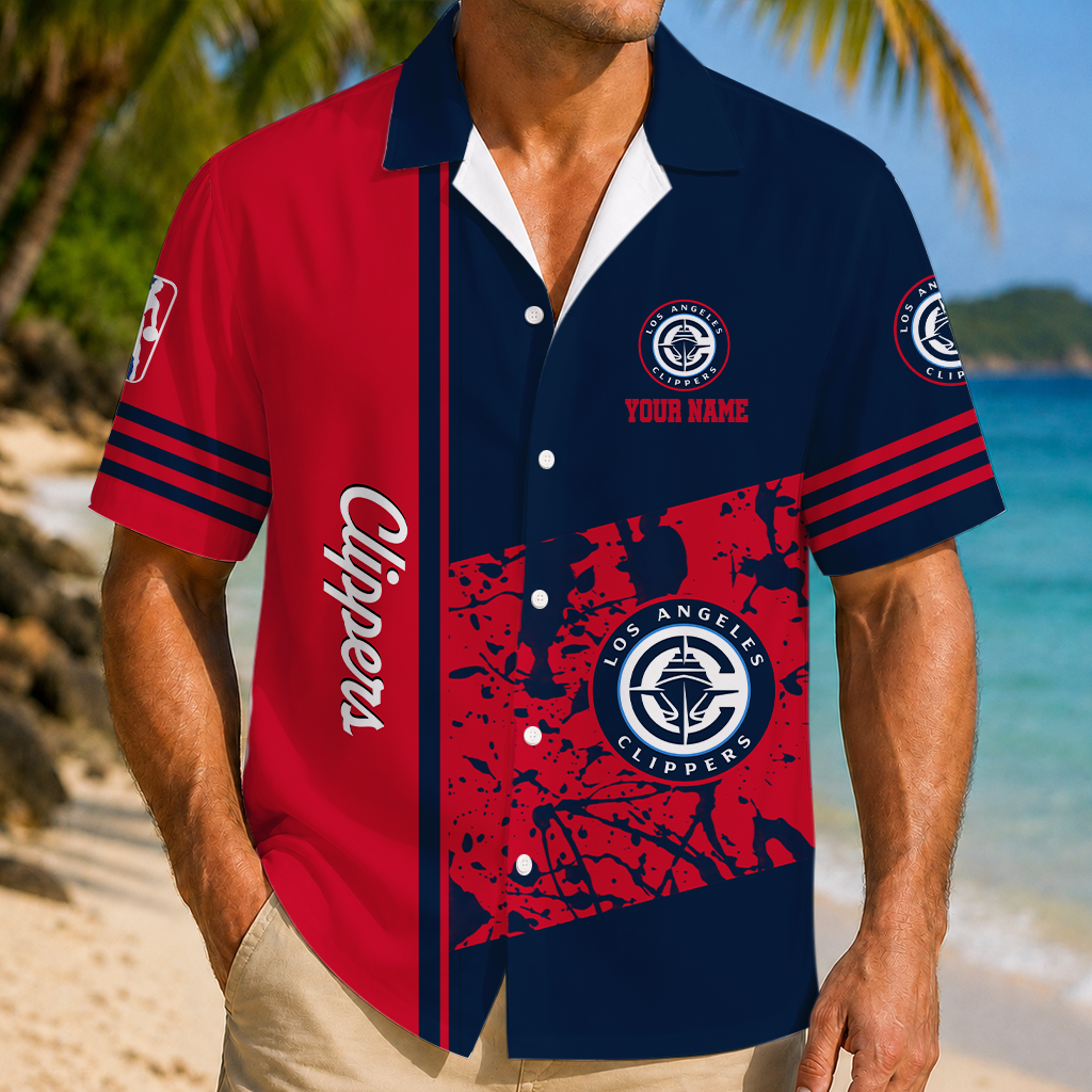 LIMITED EDITION - NEW CUSTOMIZED NBA10 LCL LOS ANGELES CLIPPERS UNISEX HAWAIIAN SHIRT