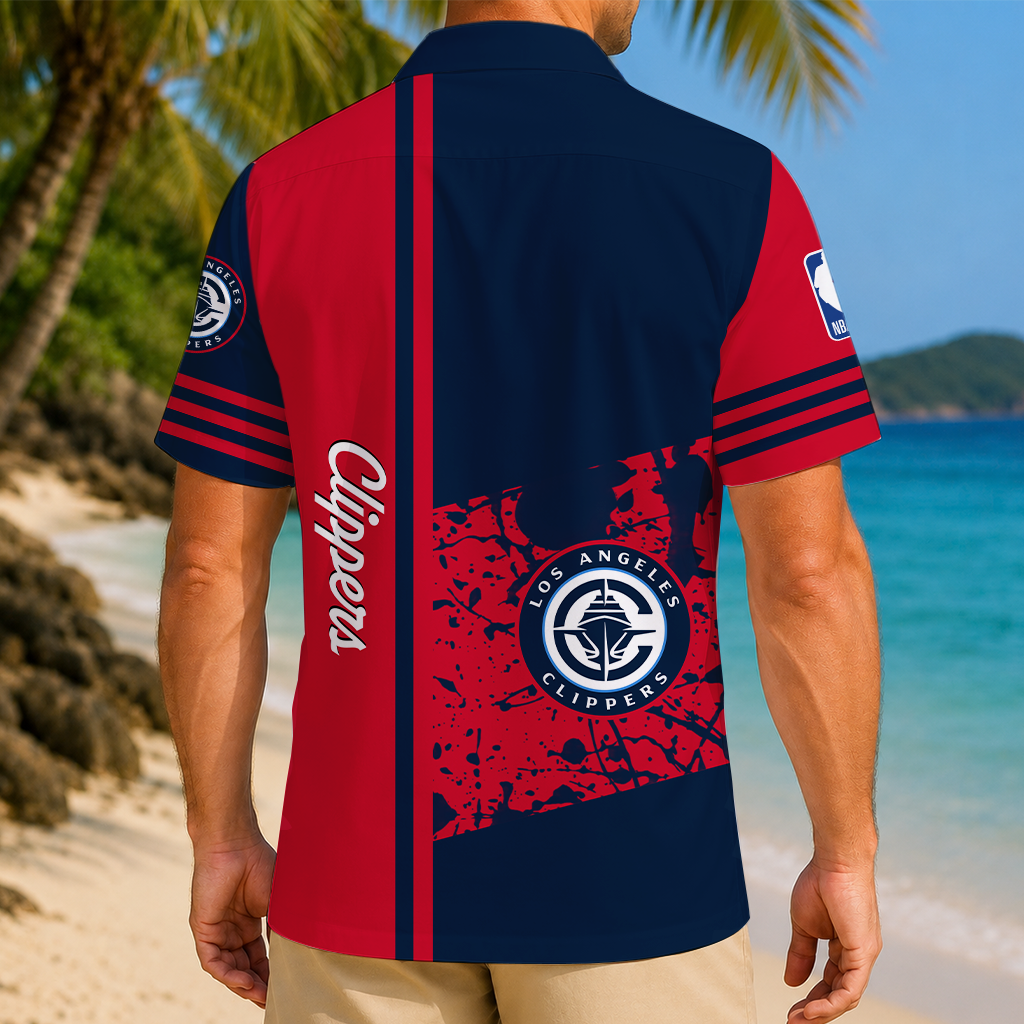 LIMITED EDITION - NEW CUSTOMIZED NBA10 LCL LOS ANGELES CLIPPERS UNISEX HAWAIIAN SHIRT