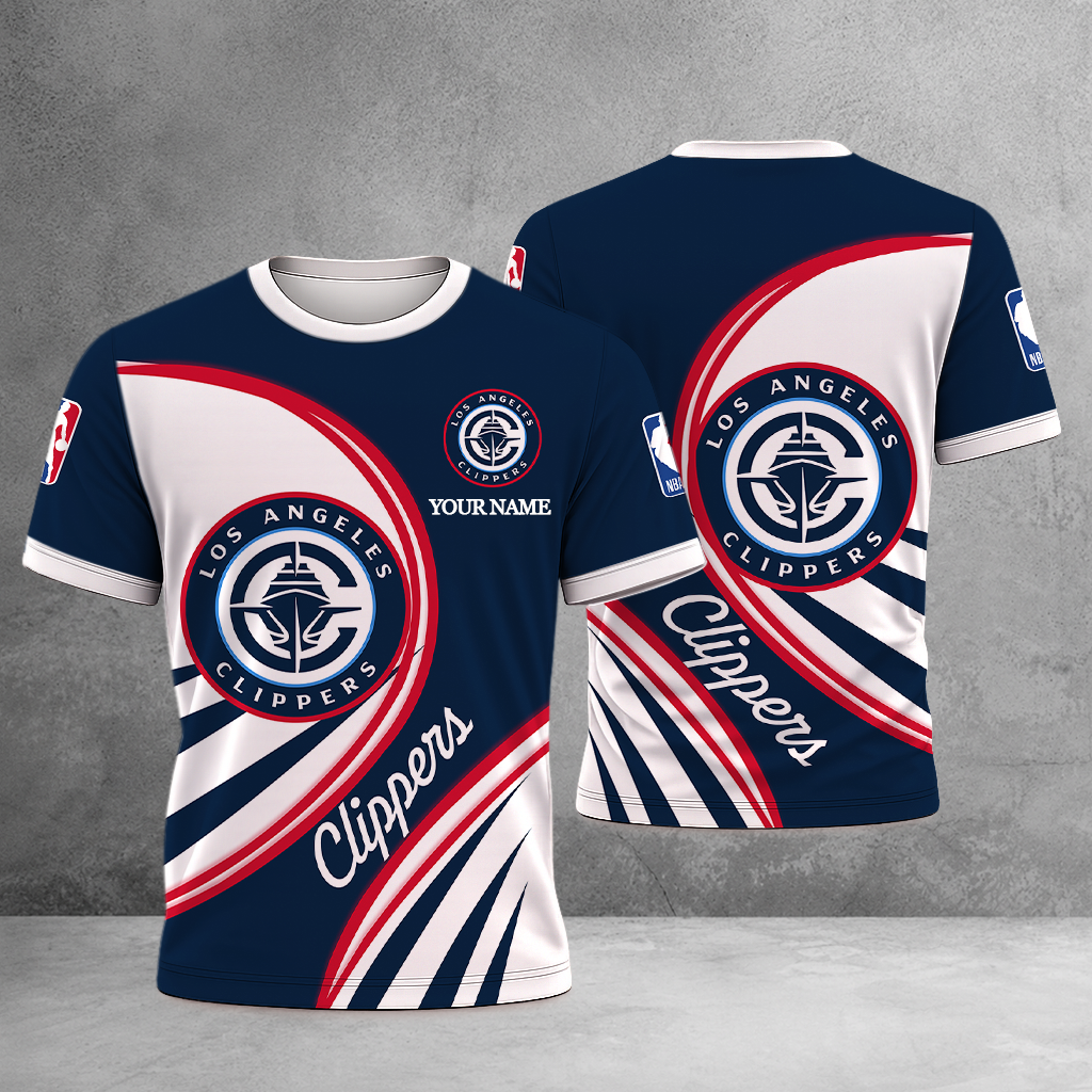 LIMITED EDITION - NEW CUSTOMIZED NBA10 LCL LOS ANGELES CLIPPERS T-SHIRT, POLO SHIRT, ZIP POLO SHIRT, SWEATSHIRT, HOODIE & ZIP HOODIE