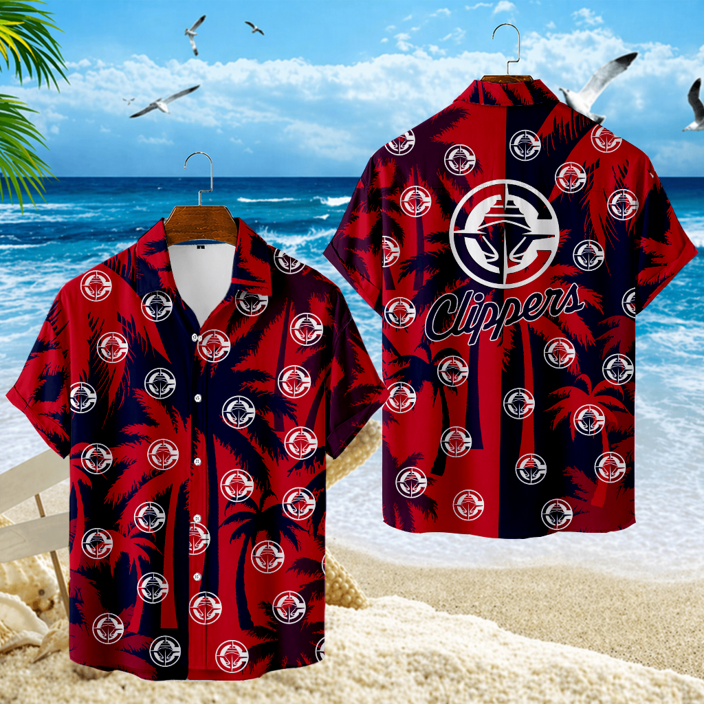 LIMITED EDITION - NEW CUSTOMIZED NBA10 LCL LOS ANGELES CLIPPERS UNISEX HAWAIIAN SHIRT