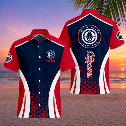 LIMITED EDITION - NEW CUSTOMIZED NBA10 LCL LOS ANGELES CLIPPERS UNISEX HAWAIIAN SHIRT