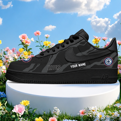 [HOT DEAL] NEW CUSTOMIZED NBA10 LCL LOS ANGELES CLIPPERS AF1 SHOES