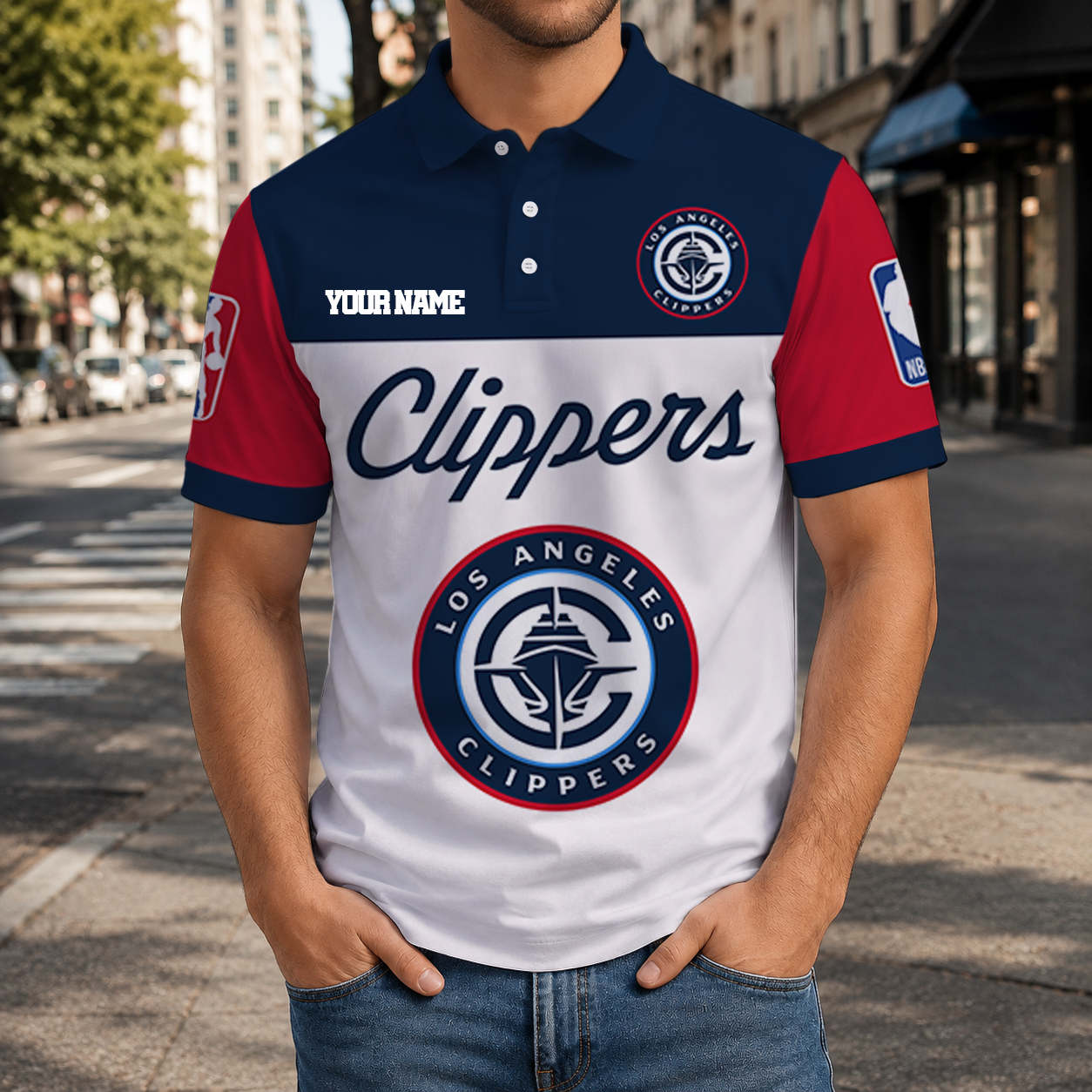 SPECIAL EDITION - NEW CUSTOMIZED NBA10 LCL LOS ANGELES CLIPPERS T-SHIRT, POLO SHIRT, ZIP POLO SHIRT, SWEATSHIRT, HOODIE & ZIP HOODIE
