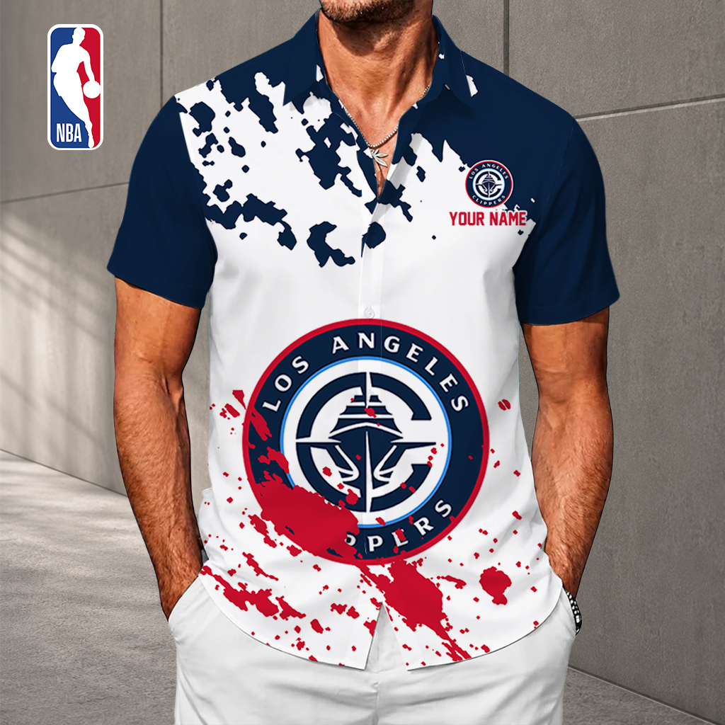 VIRAL EDITION - NEW CUSTOMIZED NBA10 LCL LOS ANGELES CLIPPERS UNISEX HAWAIIAN SHIRT