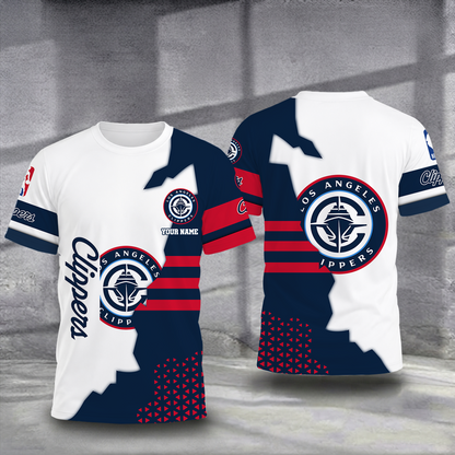 LIMITED EDITION - NEW CUSTOMIZED NBA10 LCL LOS ANGELES CLIPPERS T-SHIRT, POLO SHIRT, ZIP POLO SHIRT, SWEATSHIRT, HOODIE & ZIP HOODIE